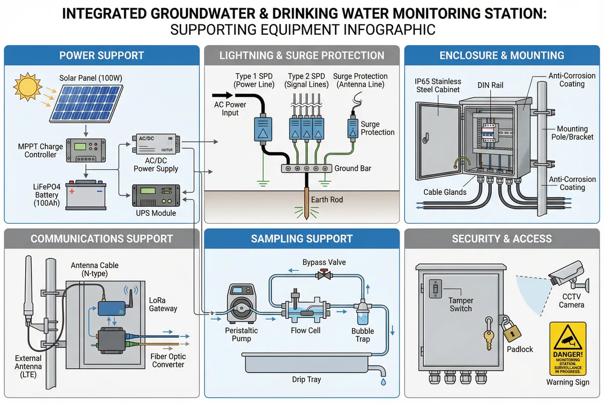 Integrated Supporting Equipment Diagram